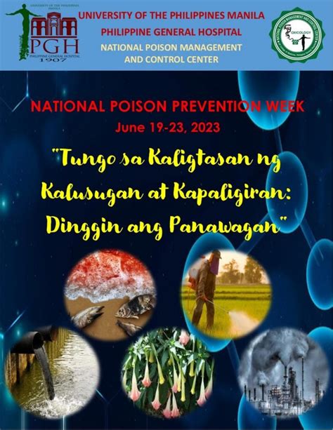 Poison prevention in the Philippines .